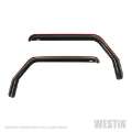 Picture of Westin 2018-2019 Jeep Wrangler JL Wade In-Channel Wind Deflector 2pc - Smoke