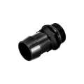 Picture of Mishimoto M27 x 2-0 to -10AN Aluminum Fitting - Black