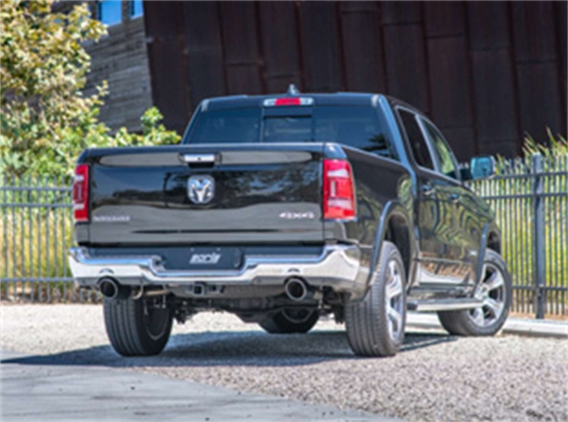 Picture of Borla 2019 RAM 1500 5-7L V8 AT 4DR Crew Cab Short Bed Atak SS Catback Exhaust - Black Chrome Tip