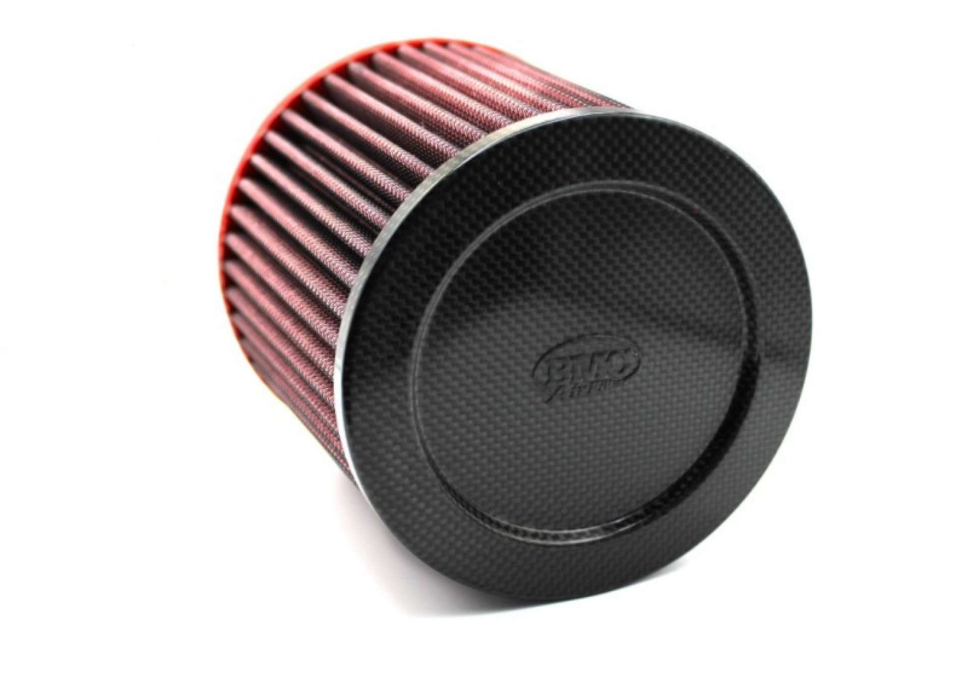 Picture of BMC Single Air Universal Conical Filter w-Carbon Top - 76mm Inlet - 140mm H