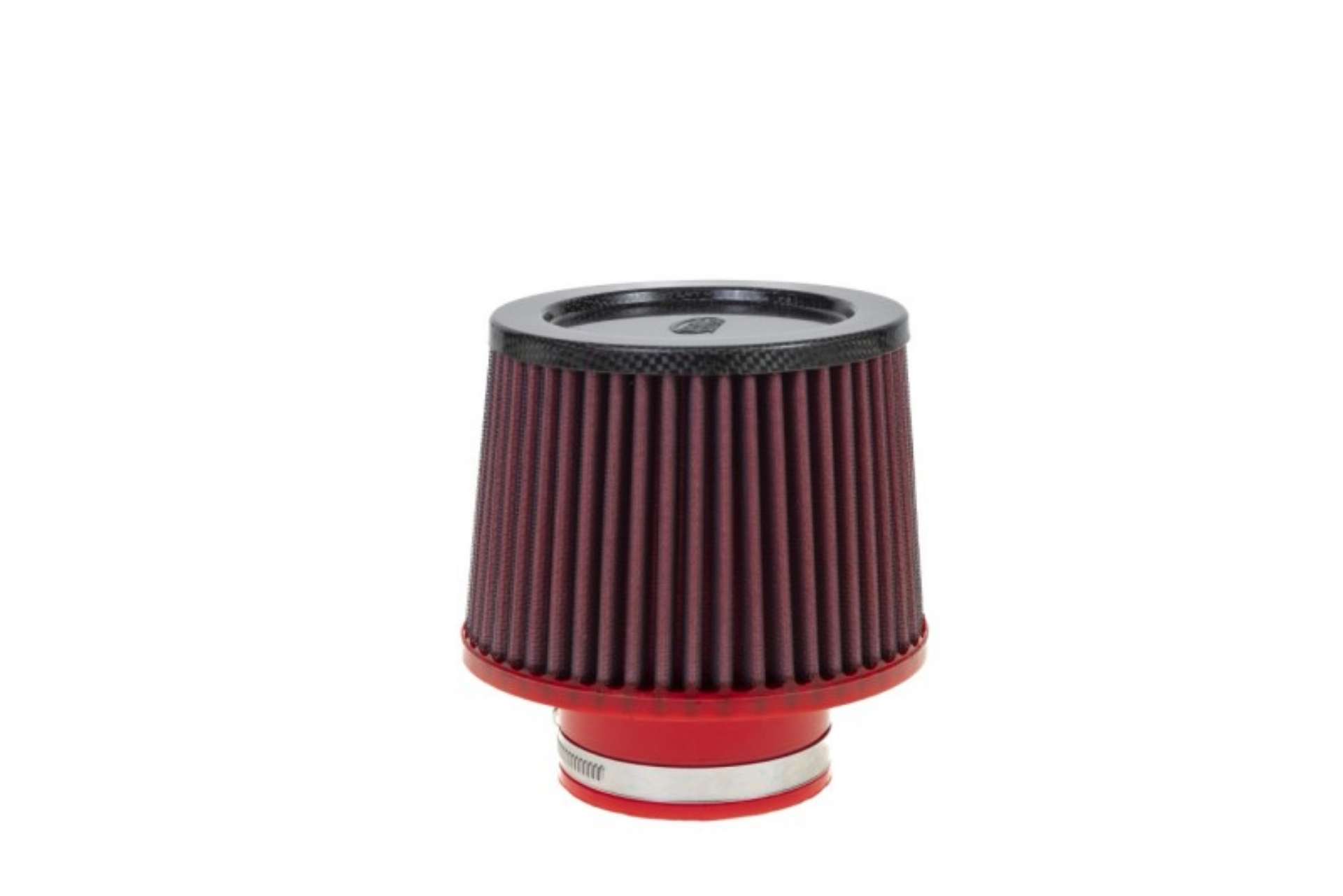 Picture of BMC Single Air Universal Conical Filter w-Carbon Top - 80mm Inlet - 110mm H