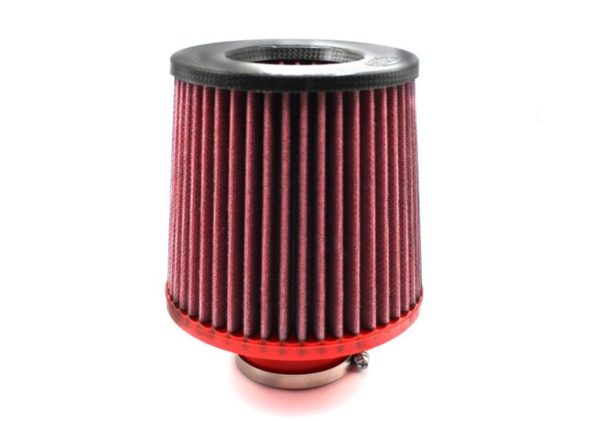 Picture of BMC Twin Air Universal Conical Filter w-Carbon Top - 60mm ID - 140mm H