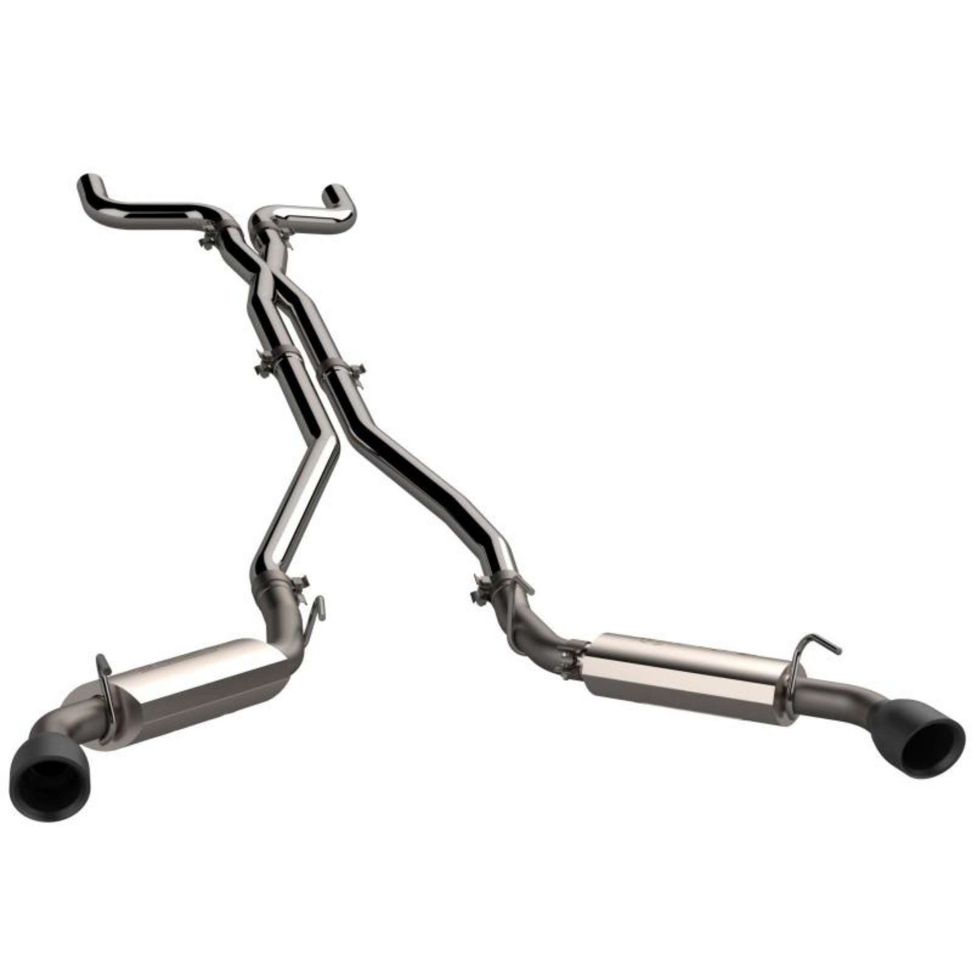 Picture of QTP 10-13 Chevrolet Camaro SS 6-2L 304SS AR3 Cat-Back Exhaust w-4-5in Black Tips