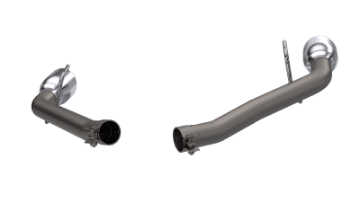 Picture of QTP 10-13 Chevrolet Camaro SS 6-2L 304SS Eliminator Muffler Delete Axle Back Exhaust w-4-5in Tips