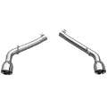 Picture of QTP 10-13 Chevrolet Camaro SS 6-2L 304SS Eliminator Muffler Delete Axle Back Exhaust w-4-5in Tips