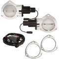 Picture of QTP 4in Bolt-On QTEC Dual Electric Cutout Valves w-Flanges - Pair