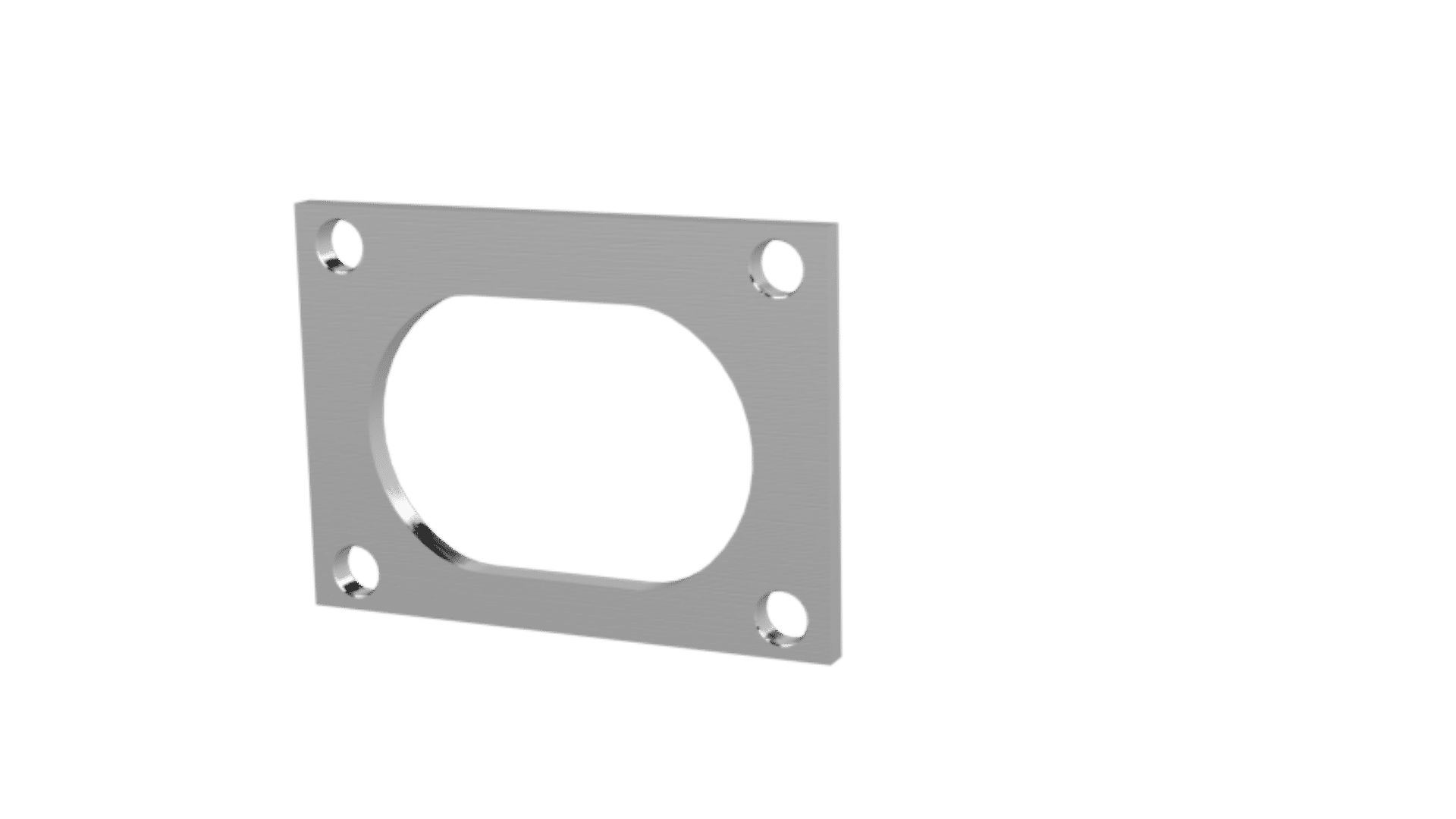 Picture of QTP Low Profile Weld-On QTEC Low Profile 4 Bolt Flange