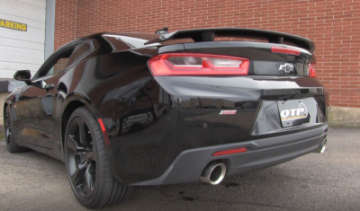 Picture of QTP 16-18 Chevrolet Camaro SS 6-2L 304SS Screamer Axle Back Exhaust w-4-5in Dual Tips