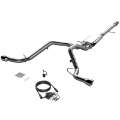 Picture of QTP 14-18 Chevy Silverado 1500 4-8L-5-3L EC-CC SB 304SS Scrmr Cat-Back Rear Split Exit w-4-5in Tips