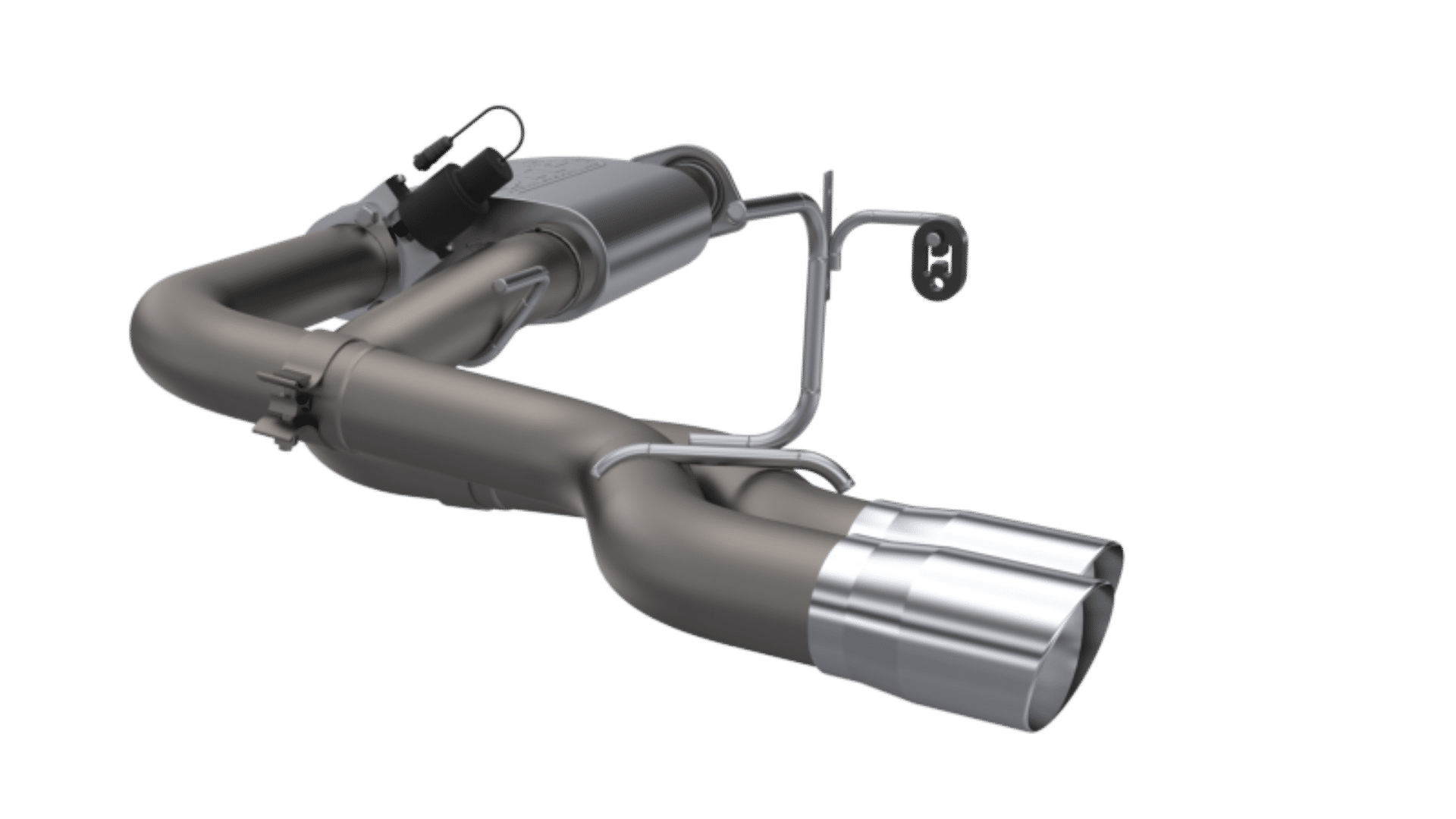 Picture of QTP 15-18 Ford F-150 CC-EC Standard Bed 304SS Screamer Cat-Back Exhaust w-3in Tips