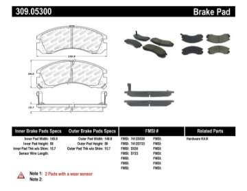 Picture of StopTech Performance 93-99 Eagle Talon 4WD - 92-04 Mitsubishi Diamante - 6-92-99 Mitsubishi Eclipse