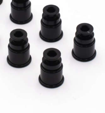 Picture of BLOX Racing 14mm Adapter Top 1-2in w-Viton O-Ring & Retaining Clip Set of 4