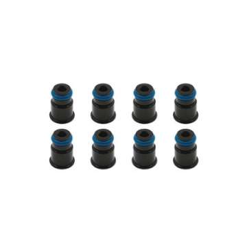 Picture of BLOX Racing 14mm Adapter Top 1-2in w-Viton O-Ring & Retaining Clip Set of 8