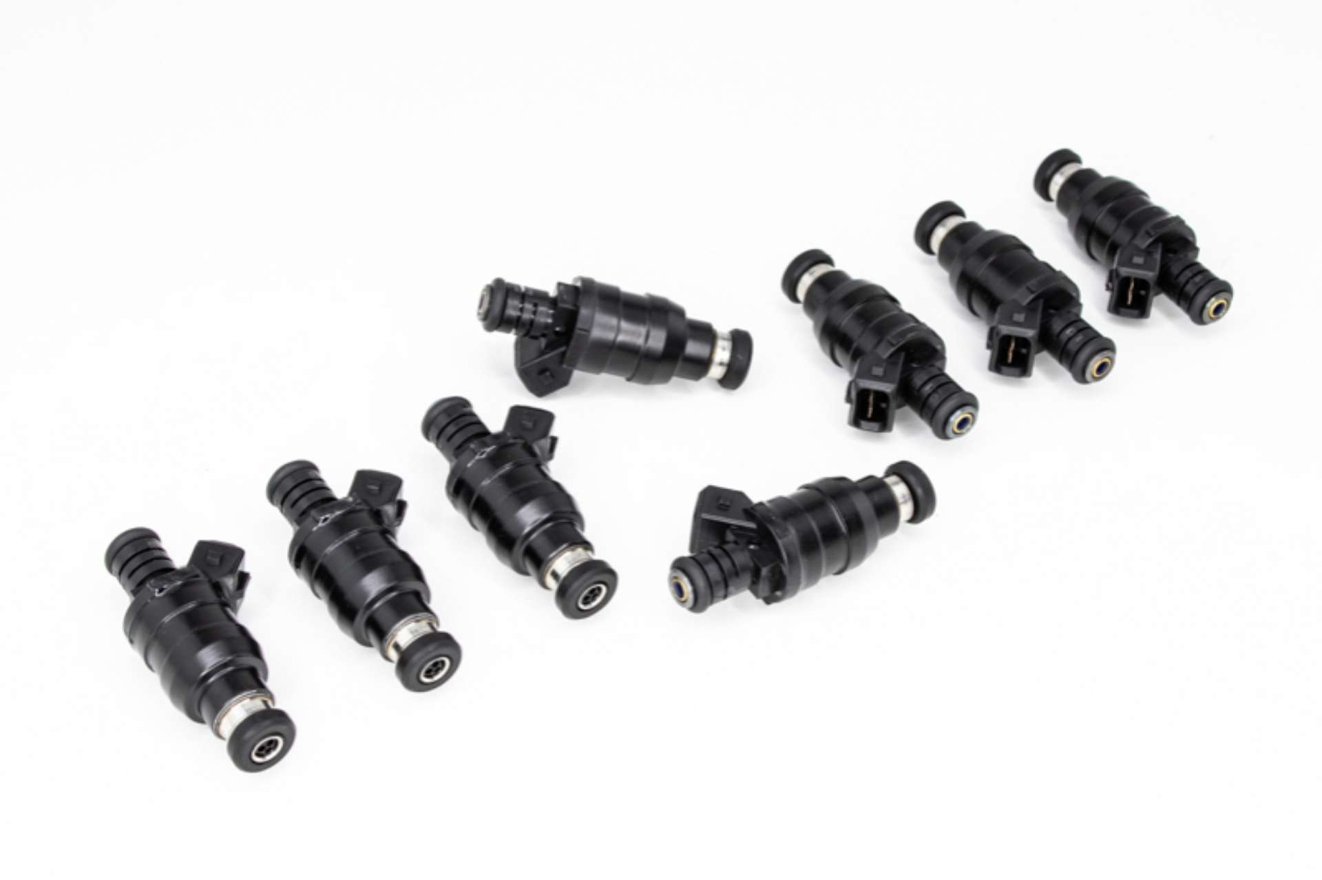 Picture of DeatschWerks Universal 1000cc Low Impedance 14mm Upper Injector - Set of 8