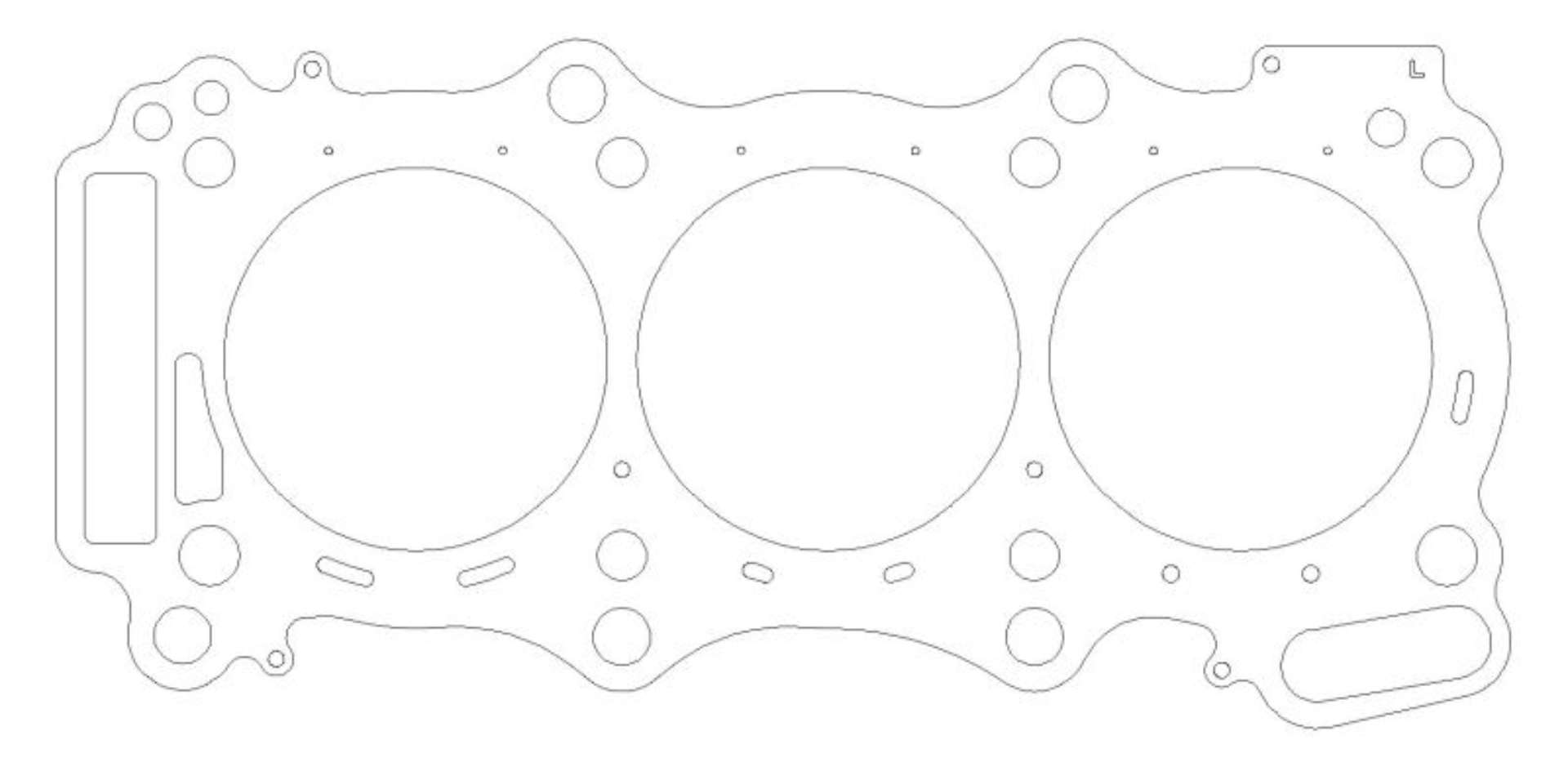 Picture of Cometic 08+ Nissan GT-R VR38DETT 24V V6 3-8L 100mm -030 inch MLS Left Head Gasket