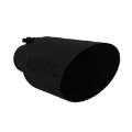 Picture of MBRP Universal Dual Wall Angle Rolled End Tip 4-1-2in OD - 2-1-2in Inlet - 11in Length - Black