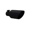 Picture of MBRP Universal Dual Wall Angle Rolled End Tip 4-1-2in OD - 2-1-2in Inlet - 11in Length - Black