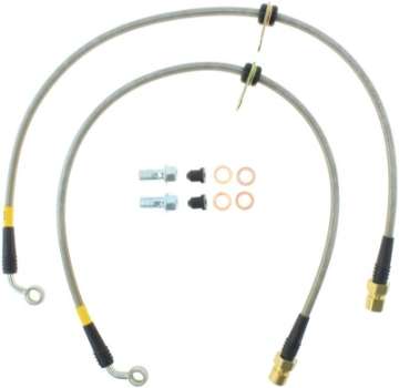 Picture of StopTech 10+ Camaro LS-LT V6 Stainless Steel Rear Brake Lines