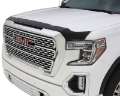 Picture of AVS 19-22 GMC Sierra 1500 Aeroskin Low Profile Hood Shield - Matte Black