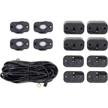 Picture of Westin LED Rock Light Kit - 07-18 Jeep Wrangler JK - 18-19 Jeep Wrangler JL