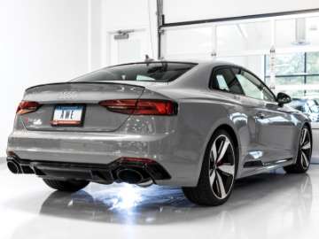 Picture of AWE Tuning Audi B9 RS5 Touring Edition Exhaust - w- Diamond Black RS Tips