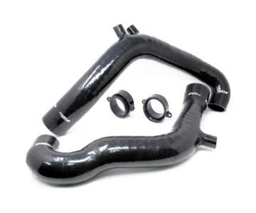 Picture of Torque Solution Turbo Inlet Hose Black - 10-12 Porsche 997-2 Turbo - Turbo S