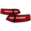 Picture of Spyder 09-11 Audi A6 LED Tail Lights - Red Clear ALT-YD-AA609-LED-RC