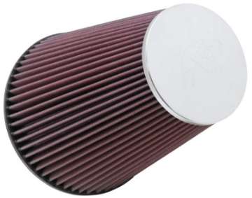 Picture of K&N Universal Chrome Filter 6 inch FLG - 7-5 inch Base - 4-5 inch Top - 9 inch Height