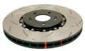 Picture of DBA 12-19 Jeep Grand Cherokee SRT8 5000 Series Drilled Front Brake Rotor 2 Piece w- Hats