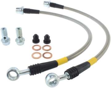 Picture of StopTech 96 Audi S4 - 06-10 Lexus IS250-IS350 Stainless Steel Rear Brake Lines