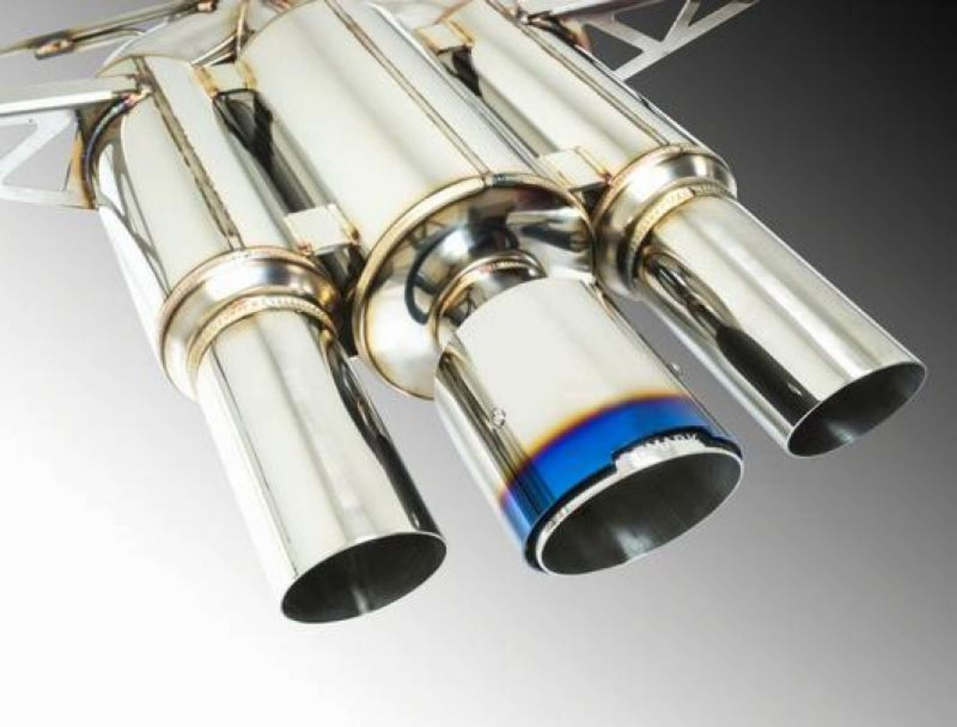 Picture of Remark 2017+ Honda Civic Type R Cat-Back Exhaust Spec III w-Burnt Stainless Tip Cover Non-Res