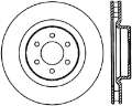 Picture of StopTech 92-02 Dodge Viper Drilled Front Right Cryo Rotor