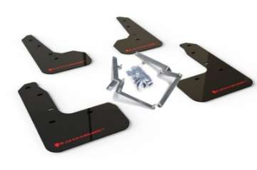 Picture of Rally Armor 17-19 Honda Civic Sport-Sport Touring Black UR Mud Flap w-Red Logo