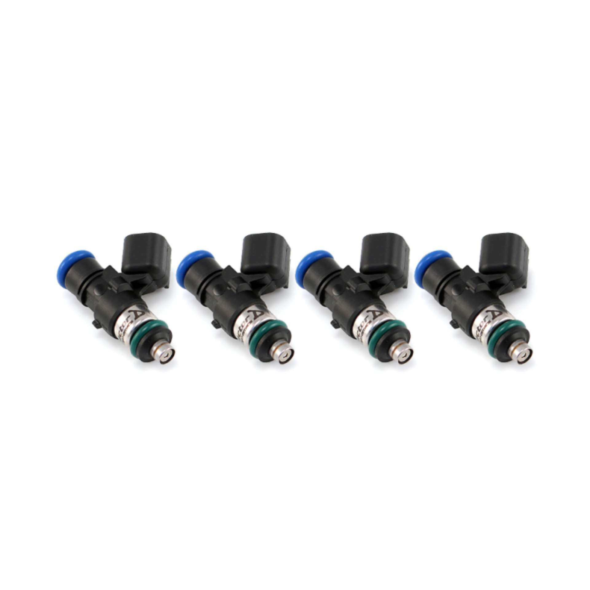 Picture of Injector Dynamics ID1050X Fuel Injectors 34mm Length 14mm Top O-Ring 14mm Lower O-Ring Set of 4