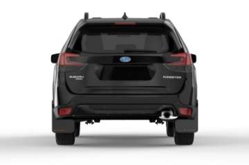 Picture of Rally Armor 19-21 Subaru Forester Black UR Mud Flap w- Orange Logo