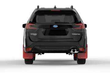 Picture of Rally Armor 19-21 Subaru Forester Red UR Mud Flap w- White Logo