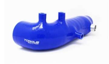 Picture of Torque Solution Turbo Inlet Hose Black: 02-07 Subaru WRX-04-18 STI-05-09 Legacy GT-04-13 FTX - Blue