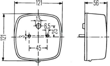 Picture of Hella 2578 Stop - Turn - Tail - License Plate Lamp