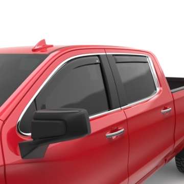 Picture of EGR 2019 Chevy 1500 Double Cab In-Channel Window Visors - Dark Smoke