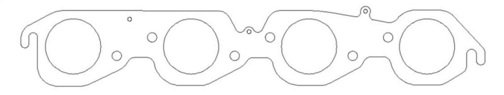 Picture of Cometic GM BBC 2-250in Round Port - 030in MLS Exhaust Gasket