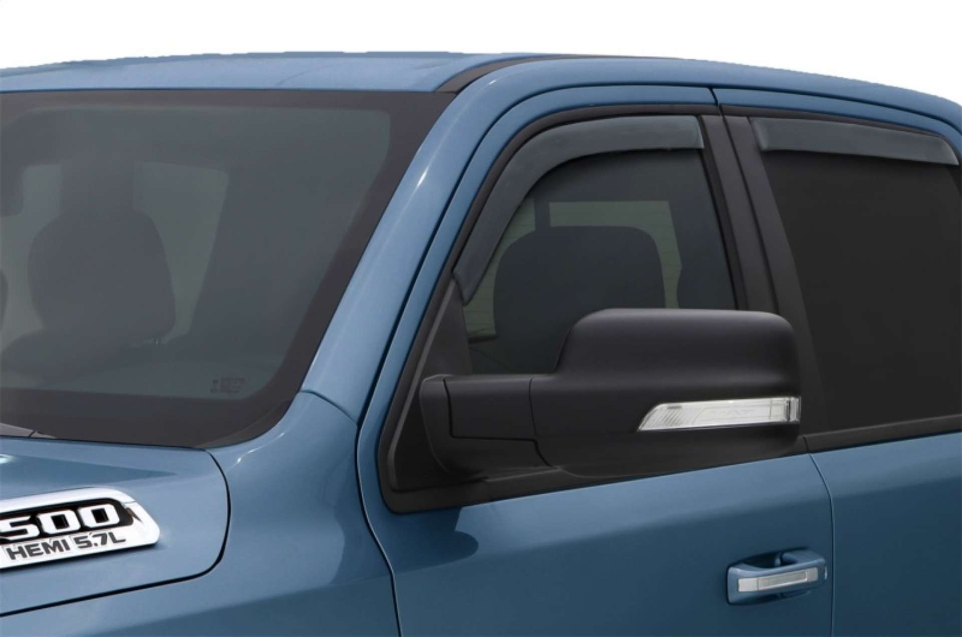 Picture of AVS 2019 Ram Quad Cab Ventvisor In-Channel Front & Rear Window Deflectors 4pc - Smoke