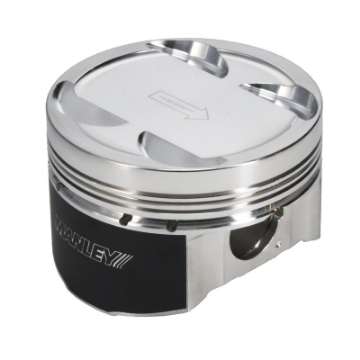 Picture of Manley Mitsubishi 4G63-4G63T 87mm Bore +2-0mm -8cc Dome Dish Pistons w- Rings 46870-4