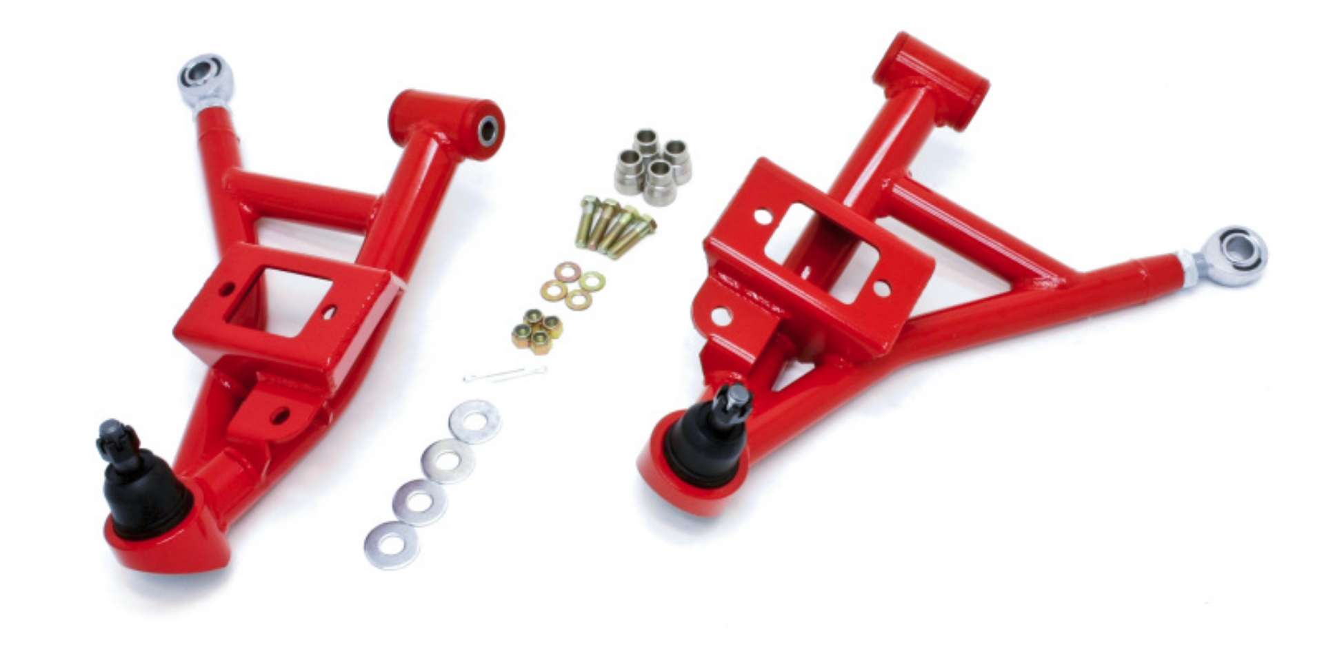 Picture of BMR 93-02 F-Body Adj- Lower A-Arms-Rod End Combo Polyurethane - Red