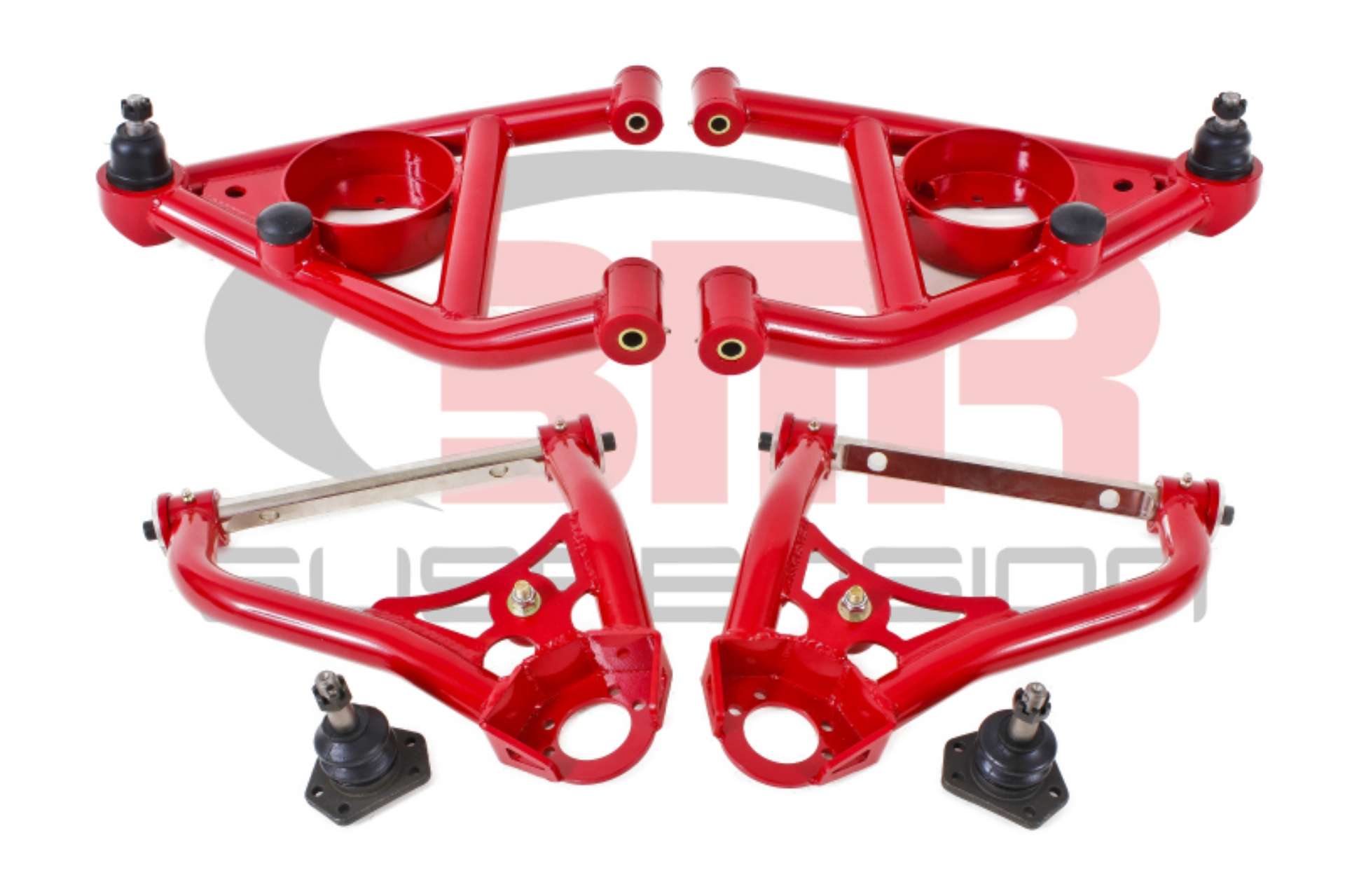 Picture of BMR 67-69 1st Gen F-Body Upper And Lower A-Arm Kit - Red