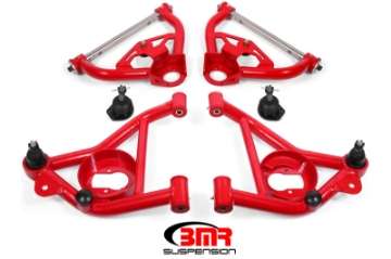 Picture of BMR 78-87 G-Body Upper And Lower A-Arm Kit - Red