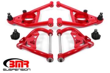 Picture of BMR 64-72 A-Body Upper And Lower A-Arm Kit - Red