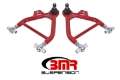 Picture of BMR 79-93 Fox Mustang Lower A-Arms Coilover Only w- Adj- Rod End and STD- Ball Joint - Red