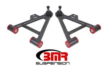 Picture of BMR 79-93 Mustang Lower Non-Adj- A-Arms Coilover Only w- Tall Ball Joint Poly - Black Hammertone