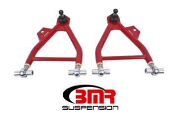 Picture of BMR 94-04 Mustang Lower A-Arms Coilover Only w- Adj- Rod End and Tall Ball Joint - Red