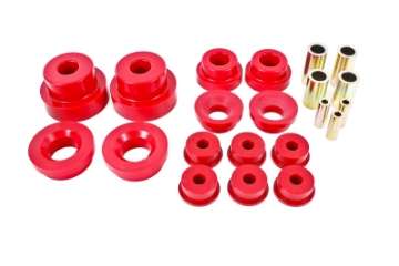 Picture of BMR 10-15 5th Gen Camaro Pro Version Rear Cradle Bushing Kit BK024 BK029 - Red